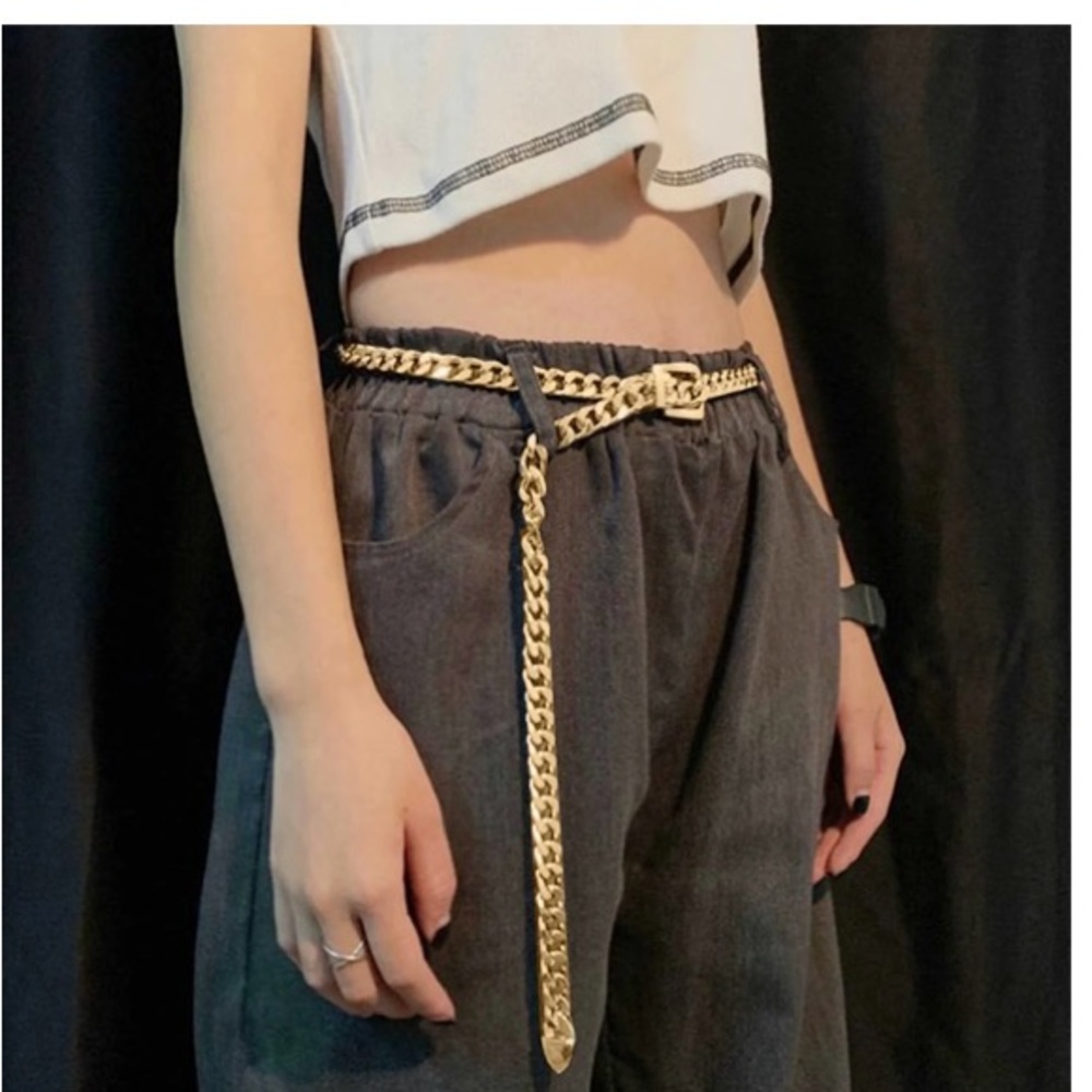 Gold Chain Belt - Picture 2 of 5